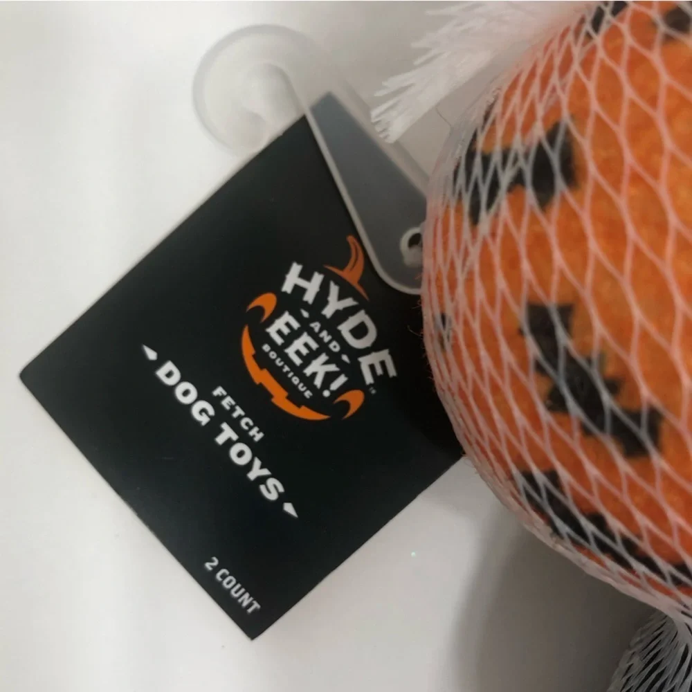 Halloween “Fetch” Dog Toys - 2 pack - NWT